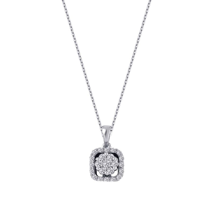 0,19 ct. Diamant Trend Halskette