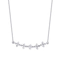 0,36 ct. Diamant Fünf-Stein Halskette