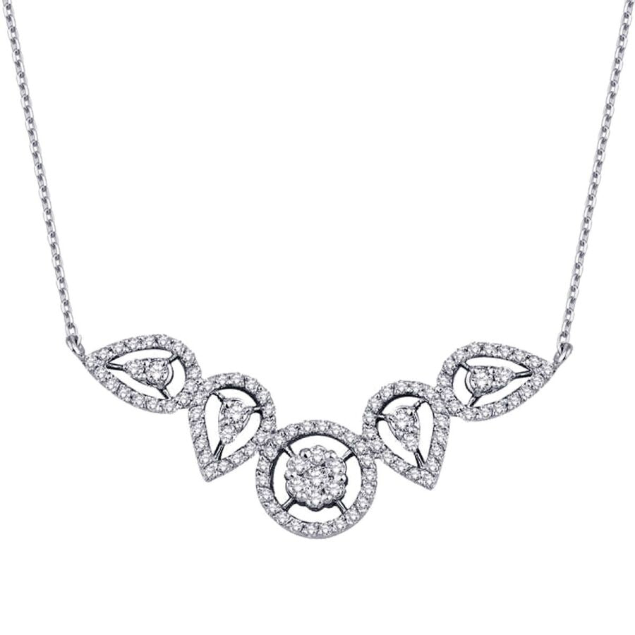 0.52 ct. Diamant Halskette