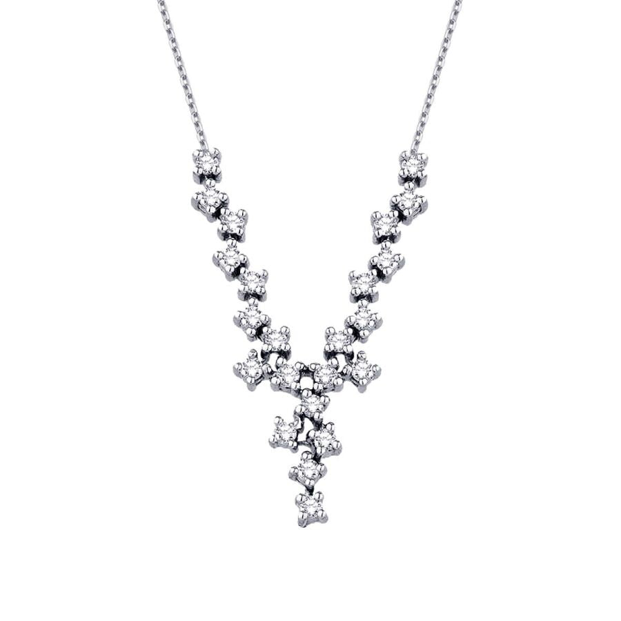 0.42 ct. Diamant Trend Halskette