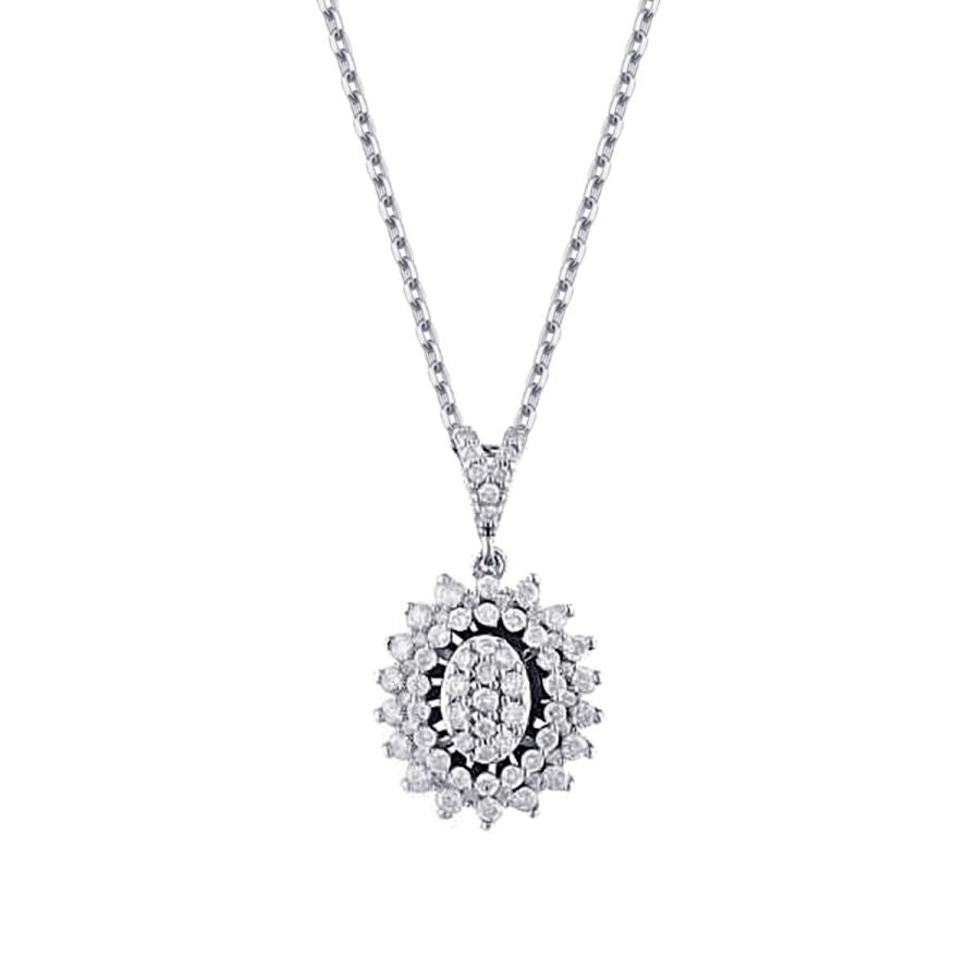 0.49 ct. Diamant Trend Halskette