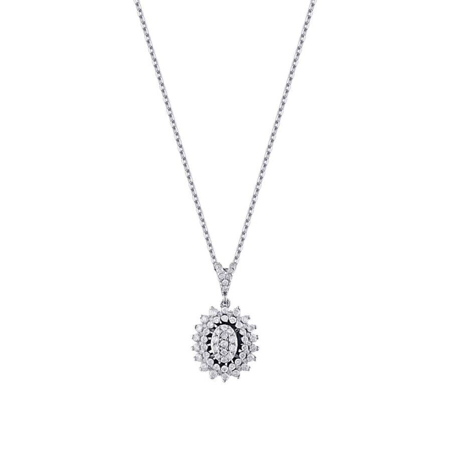 0.49 ct. Diamant Trend Halskette