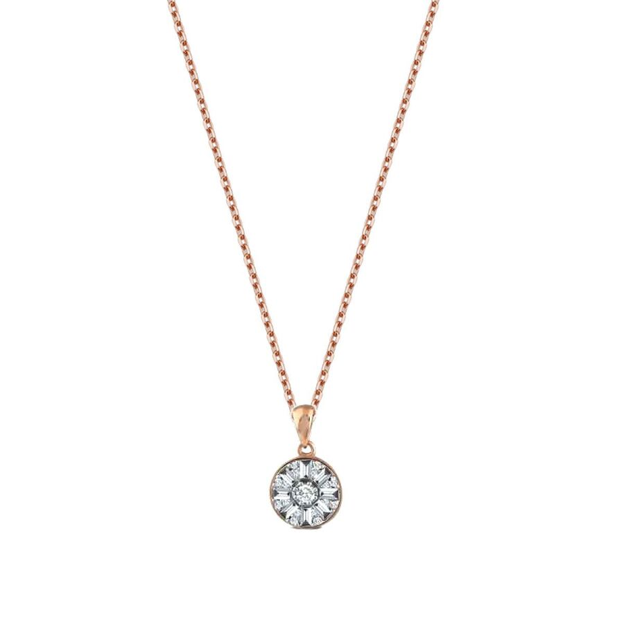 0,41 ct. Diamant Trend Halskette