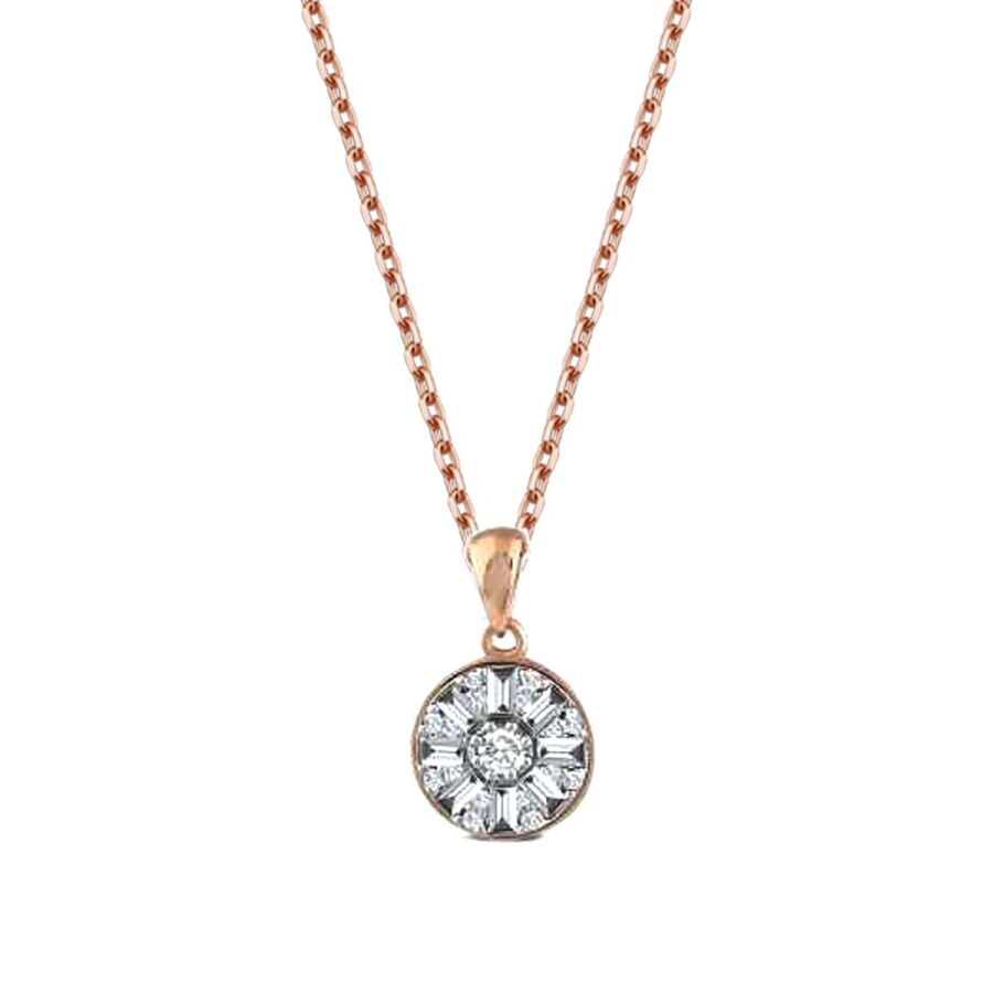 0.41 ct. Diamant Trend Halskette