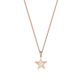 0,01 ct. Diamant Trend Stern Halskette