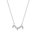 0,26 ct. Diamant Baguette Trend Halskette