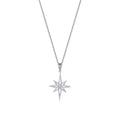 0,04 ct. Diamant Stern Halskette