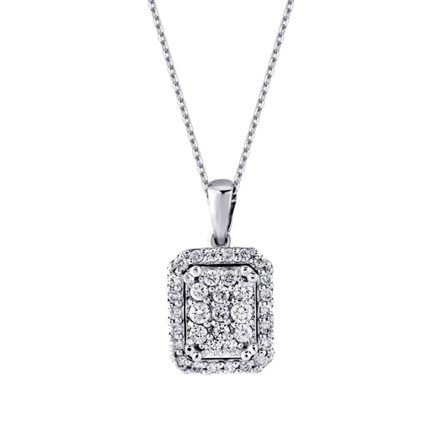 0.32 ct. Diamant Halskette