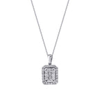 0,32 ct. Diamant Halskette