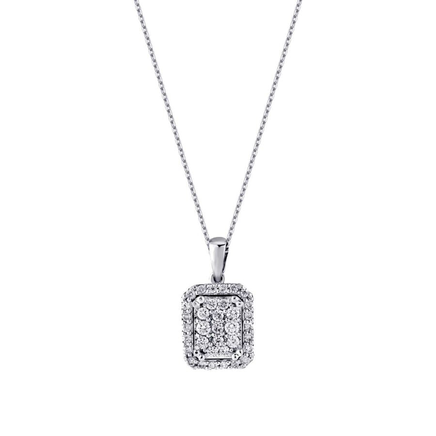 0.32 ct. Diamant Halskette