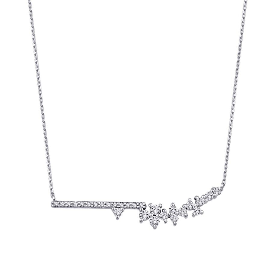 0.24 ct. Diamant Minimal Halskette