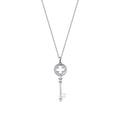 0,17 ct. Diamant Schlüssel Halskette