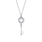 0,17 ct. Diamant Schlüssel Halskette
