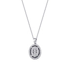 0,33 ct. Diamant Oval Halskette