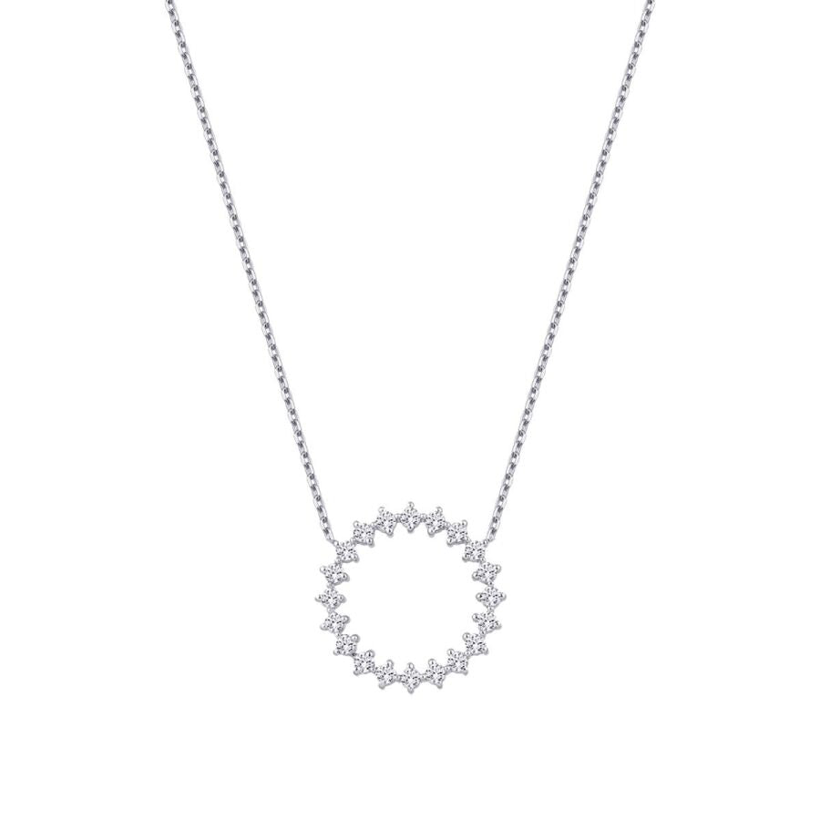 0.53 ct. Diamant Aurora Halskette