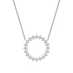 0,53 ct. Diamant Aurora Halskette