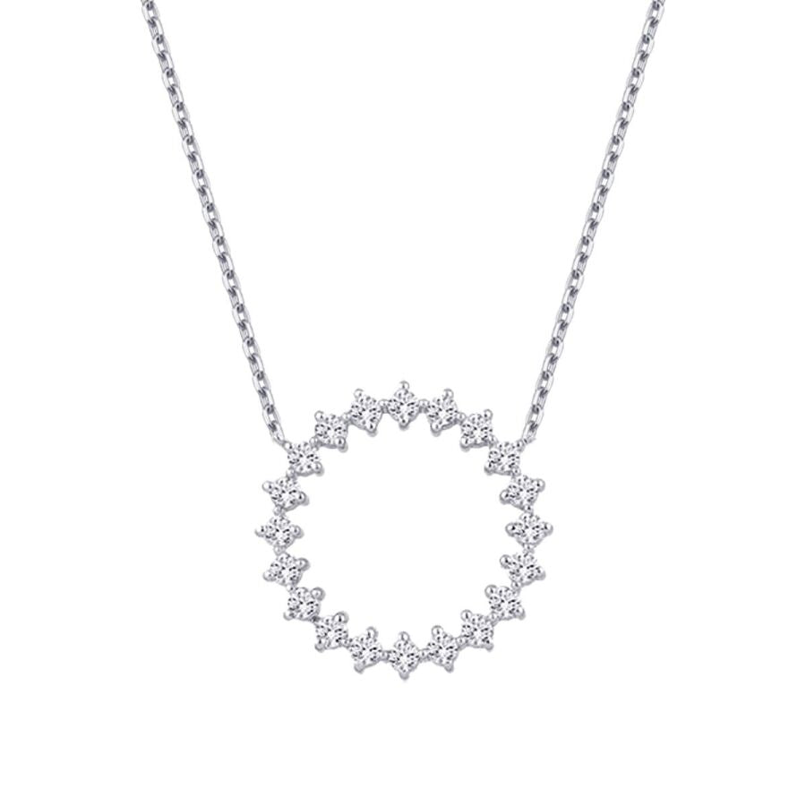 0.53 ct. Diamant Aurora Halskette