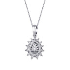 0,09 ct. Diamant Trend Halskette