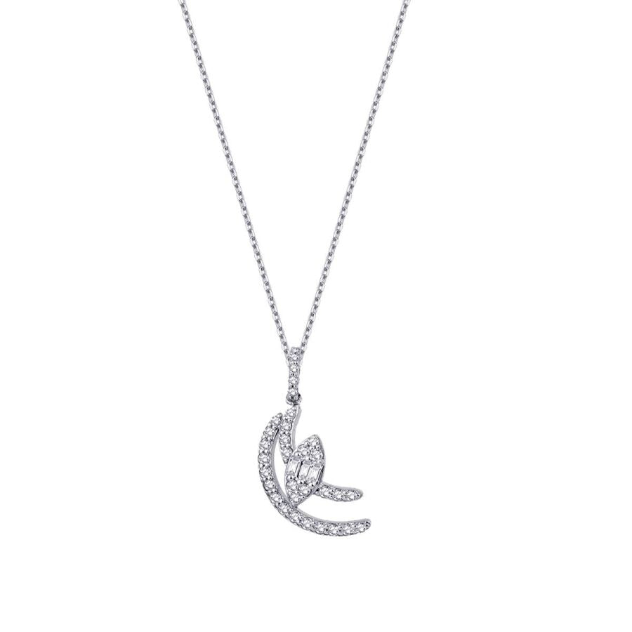 0.21 ct. Diamant Aurora Halskette