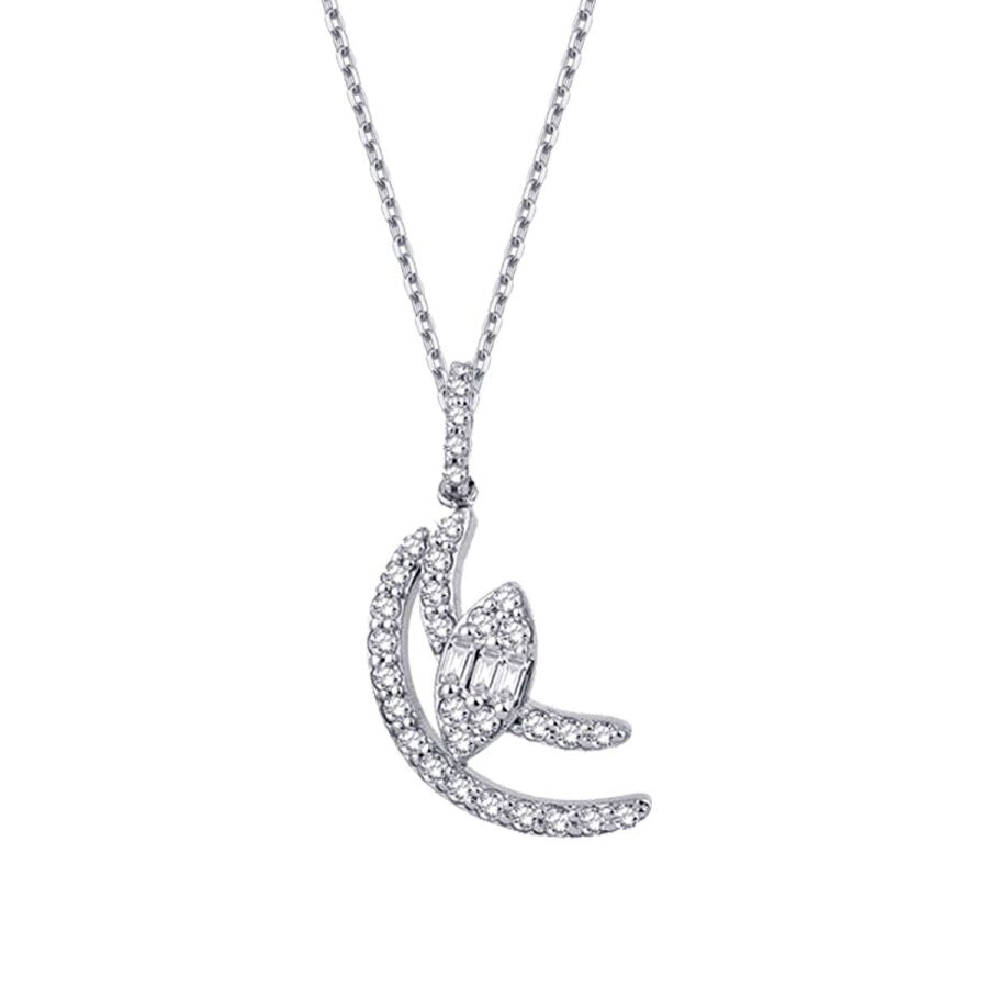 0.21 ct. Diamant Aurora Halskette