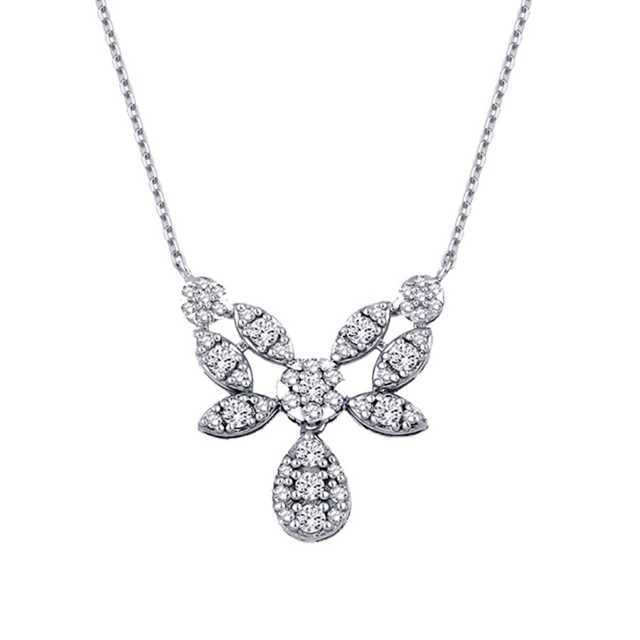 0.37 ct. Diamant Trend Halskette