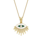 0,01 ct. Diamant Trend Auge Halskette