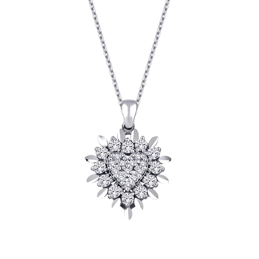 0.41 ct. Diamant Trend Halskette