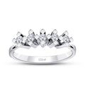0,30 ct. Diamant Fünf-Stein Ring