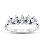 0,30 ct. Diamant Fünf-Stein Ring