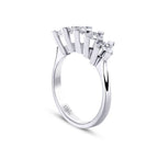 0,30 ct. Diamant Fünf-Stein Ring