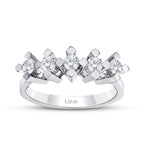 0,50 ct. Diamant Fünf-Stein Ring