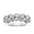 0,29 ct. Diamant Fünf-Stein Ring