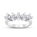 0,80 ct. Diamant Fünf-Stein Ring