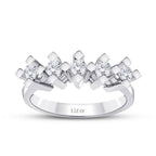 0,80 ct. Diamant Fünf-Stein Ring