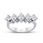 1,50 ct. Diamant Fünf-Stein Ring