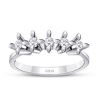 0,75 ct. Diamant Fünf-Stein Ring