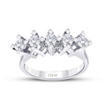 1,00 ct. Diamant Fünf-Stein Ring