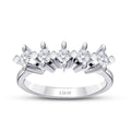 0,50 ct. Diamant Fünf-Stein Ring
