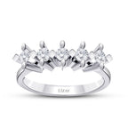 0,50 ct. Diamant Fünf-Stein Ring