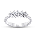 0,15 ct. Diamant Fünf-Stein Ring