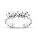 0,15 ct. Diamant Fünf-Stein Ring