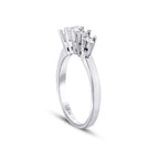 0,15 ct. Diamant Fünf-Stein Ring