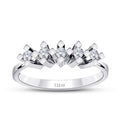0,40 ct. Diamant Fünf-Stein Ring