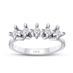 0,50 ct. Diamant Fünf-Stein Ring
