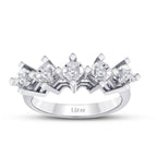 1,00 ct.-Stil Diamant-Effekt Fünf-Stein Ring