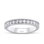 0,25 ct. Diamant Halb-Memoire-Ring