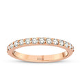 0,17 ct. Diamant Halb-Memoire-Ring