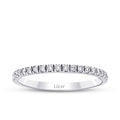 0.13 ct. Diamant Halb-Eternity Ring