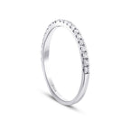 0,13 ct. Diamant Halb-Memoire-Ring