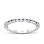 0,15 ct. Diamant Halb-Memoire-Ring